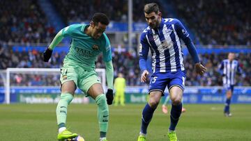 Theo Hern&aacute;ndez y Neymar. 