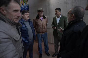 Alfredo Relaño con Uría, Puente, Alejandro Martínez Peón.