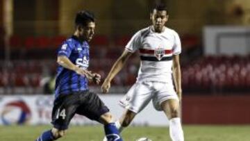 Sao Paulo sac&oacute; una m&iacute;nima ventaja en la ida, ganando 1-0 a Huachipato en el Morumb&iacute;.