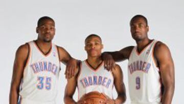 Durant, Westbrook, Ibaka: todo el poderío de Oklahoma.