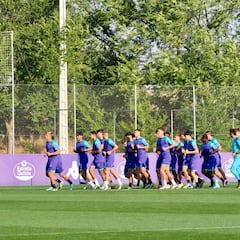 Seis sesiones de trabajo en cinco días para recibir al Mirandés