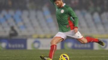 El madridista anoche, en el Euskadi-Bolivia.