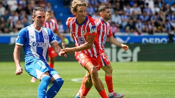 Kike García con Marcos Llorente.