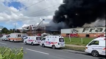 Incendio en Bogotá