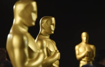 Estatuas de los Premios Oscar en el Dolby Theatre en la gala de 2019 | CHRIS PIZZELLO (GTRES)