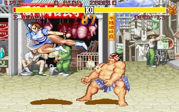 Chun-Li contra E.Honda