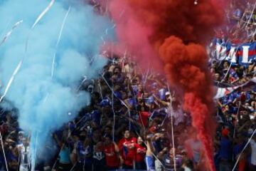 El espectacular ambiente en las tribunas del Nacional