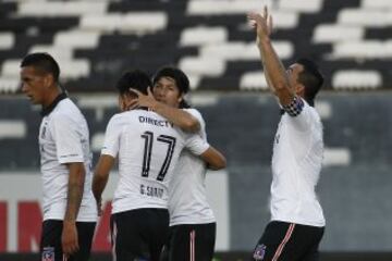 Colo Colo derrotó 2-1 a O'Higgins en el estadio Monumental. 