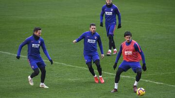 19/12/18 ENTRENAMIENTO DEL ATLETICO DE MADRID
KOKE VITOLO SAUL SAVIC