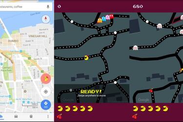 Juega a Ms Pac-Man en Google Maps para celebrar el April's Fools