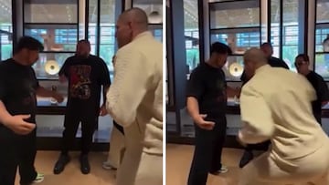 Wild fan asks UFC champ Alex Pereira to punch him six times in the body