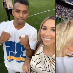 Las reacciones de las mujeres de los futbolistas del Real Madrid a la 35ª Liga madridista