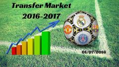 Summer transfer market - Live online! Friday 01/07/2016