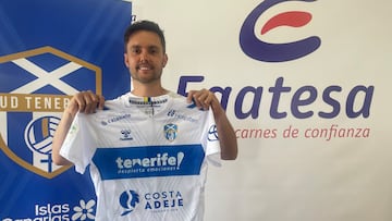 Eder Maestre, ‘balón’ para el Tenerife: “No lo vamos a regalar”