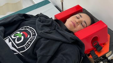 “Perdí la conciencia, me quebré una costilla y quedé con náuseas... Mi mamá viajó a cuidarme, volveré más fuerte”