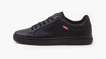 Zapatillas Levi's Piper negras para hombre en Amazon