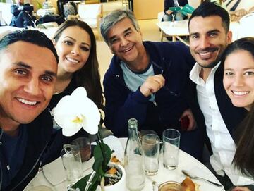 Así ha disfrutado Keylor Navas del Festival de Cannes