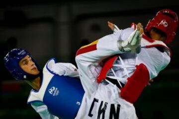 Jesús Tortosa Cabrera perdió el combate de octavos ante el chino Shuai Zhao en la categoría de hasta 58 kg.