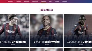 El Bar&ccedil;a elimina a Messi de su web oficial