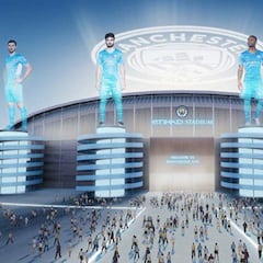 El Manchester City comienza la construcción del primer estadio de fútbol dentro del metaverso