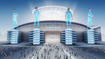 El Manchester City comienza la construcción del primer estadio de fútbol dentro del metaverso