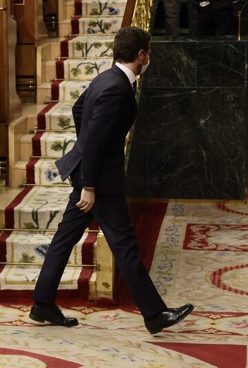 Último día de Pablo Casado como líder del Partido Popular y de la oposición en el Congreso de los Diputados.