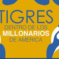 Tigres entre los más caros del continente