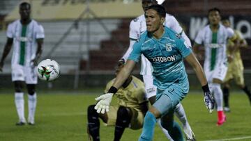 Aldair Quintana, portero de Atl&eacute;tico Nacional y figura en la clasificaci&oacute;n a cuartos de Copa Betplay, tras atajar tres penales habl&oacute; de los que lo ayudaron