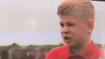La sinceridad de este niño hincha del United arrasa redes