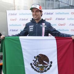 Checo Pérez quiere que la lluvia se haga presente en el GP de México