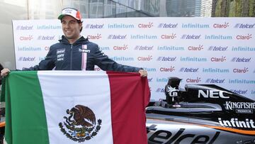 Checo Pérez quiere que la lluvia se haga presente en el GP de México