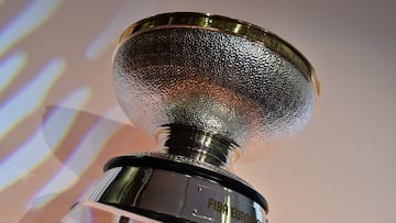 El trofeo del Eurobasket.