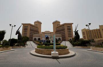 Vista general del hotel St. Regis.