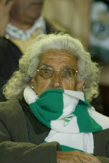 En un partido en enero de 2004.