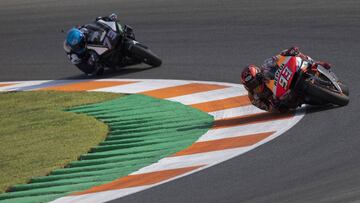 Marc Márquez: "He rodado detrás de Álex y no pilota mal"