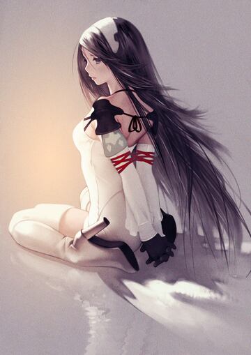 Ilustraci¨®n - Bravely Second (3DS)