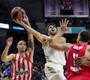 Resumen y resultado del Real Madrid-Olympiacos: Euroliga (93-77): El Madrid alarga su racha europea