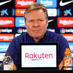 Koeman: "Si no ganamos nada asumiré las consecuencias, sé como funciona esto"