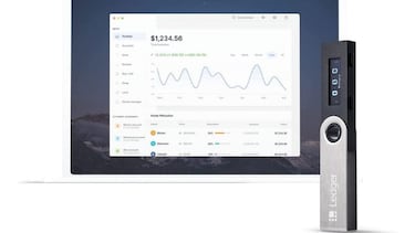 Envía y recibe criptoactivos con esta billetera Ledger Nano S superventas