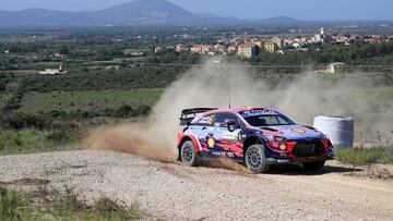 2020 FIA World Rally Championship
 Round 06, Rally Italia Sardegna
 8 - 11 October 2020
 Dani Sordo
 
 Photographer: Austral
 Worldwide copyright: Hyundai Motorsport GmbH