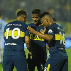 Los colombianos de Boca son protagonistan en Argentina