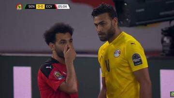 'Jugarreta' de Salah a Man¨¦ en la final de la Copa de ?frica