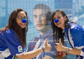 Fan Zone del Alavés. 