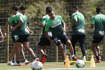 Atlético Nacional entrenó con la mira puesta en el partido ante Deportivo Cali en el Atanasio Girardot por la fecha 4 de los cuadrangulares de Liga BetPlay