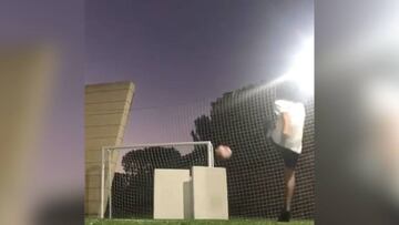 ?Futuro fichaje de PSG? Esto hace el hijo de Keylor con el bal¨®n en los pies