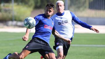 21/05/20 ENTRENAMIENTO DEL ATLETICO DE MADRID PROTOCOLO CORONAVIRUS COVID-19 VITOLO