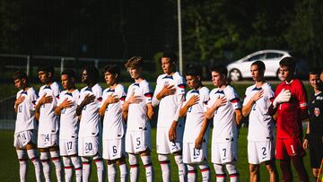 La plantilla de Estados Unidos para el Mundial Sub 17