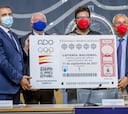 Loterías presenta el nuevo décimo dedicado a los olímpicos