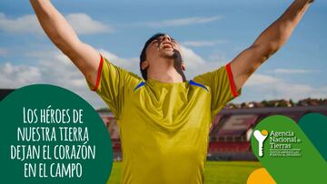 Con la Selección Colombia #LaTierraNosUne