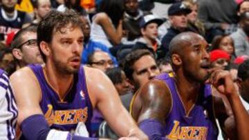 Ni Pau Gasol ni Kobe Bryant pudieron hacer que los Lakers ganasen a los Hawks.